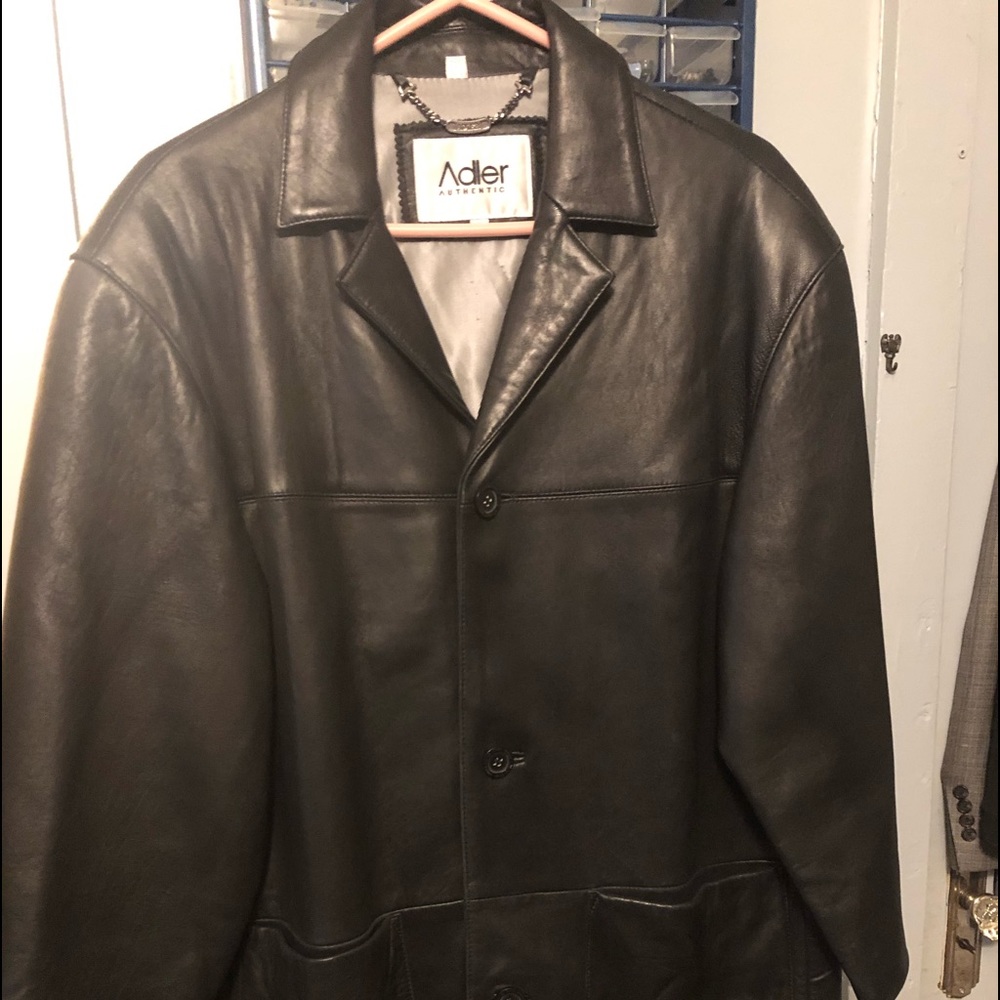 Adler NZ Lamb skin 3/4 length car coat LIKE NEW